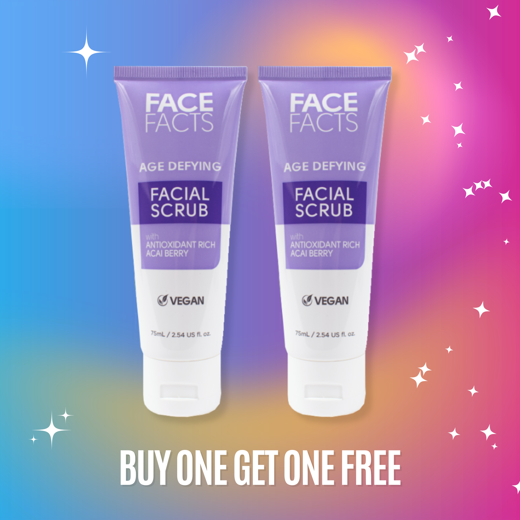 Age Defying Face Scrub Duo Bundle